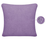 Housse de coussin impermeable mauve