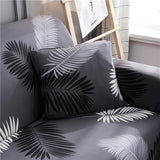 Housse de coussin pour canapé gris