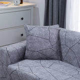 Housse de coussin universelle elastique pour canape d'angle