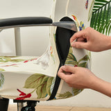 Housse de protection chaise de bureau champetre
