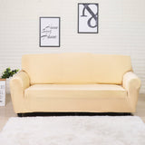 Housse extensible pour canape beige