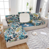 Housse pour assise de canape angle extensible boheme