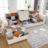 Housse pour assise de canape angle extensible scandinave