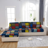 Housse pour assise de canape angle fantaisie