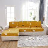 Housse pour assise de canape angle grande taille