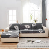 Housse pour assise de canape angle grise