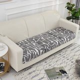 Housse pour assise de canape bi extensible gris