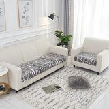 Housse pour assise de canape et fauteuil bi extensible gris