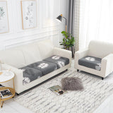 Housse pour assise de canape et fauteuil grise