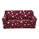Housse pour canape et fauteuil fleurie