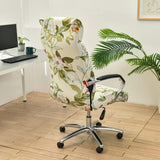 Housse pour chaise de bureau champetre