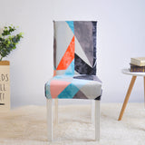 Housse pour chaise spandex imprimé moderne