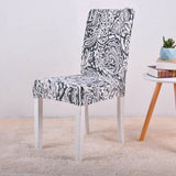 Housse de Chaise Vintage Blanc