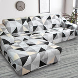 Housse pour Canapé d'Angle Extensible Moderne
