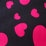 Motifs de coeurs de notre housse de canape amour