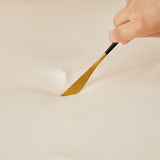 Simili cuir epais et resistant pour housse d'assise de canape d'angle impermeable beige