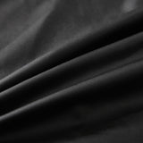 Simili cuir de qualite pour housse d'assise de canape d'angle impermeable noir