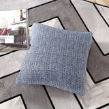 Taie de coussin moderne bleu