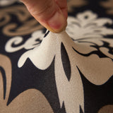 Textile extensible pour housse de canapé angle baroque