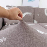Textile extensible pour housse de coussin magique