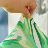 Textile de qualite de notre housse de canape angle nature vert