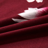 Tissu élastique de notre housse de canapé fleurie