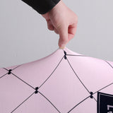 Tissu elastique pour housse de canape extensible rose