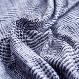 Tissu élastique pour housse de canapé moderne bleu