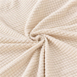 Tissu jacquard de qualite superieure pour housse d'assise de canape d'angle jacquard beige