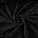 Tissu jacquard de qualite superieure pour housse d'assise de canape d'angle jacquard noir