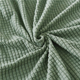 Tissu jacquard de qualite superieure pour housse d'assise de canape d'angle vert d'eau