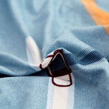 Tissu de qualite de notre housse de canape d'angle anti tache