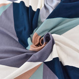 Tissu de qualite de notre housse de canape angle arrondi