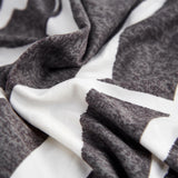 Tissu de qualite de notre housse de canape d'angle universelle gris