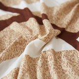 Tissu de qualité de notre housse de coussin orientale