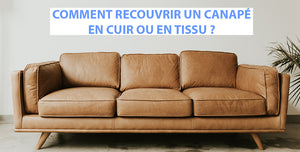 Comment réparer et préserver votre canapé en simili cuir abimé : L'utilité  des housses de canapé –