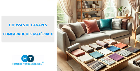 Couverture housses de canapés comparatif des matériaux
