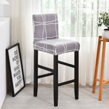 Housse chaise de bar et tabouret lavable