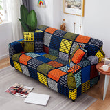 Housse de canape extensible patchwork