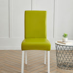 Housse de chaise etanche waterproof simili cuir vert