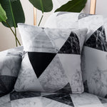 Housse de coussin pour canape eclat scandinave