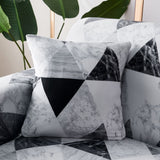 Housse de coussin pour canape eclat scandinave