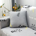 Housse de coussin pour canape motifs enfantins