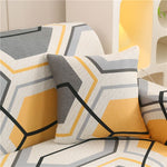 Housse de coussin pour canape motifs moderne