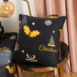 Housse de coussin pour canape motifs noel