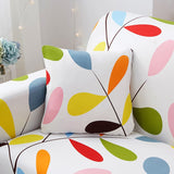 Housse de coussin pour canape multicolore