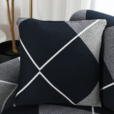 Housse de coussin pour canape style contemporain