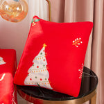 Housse de coussin sapin de noel