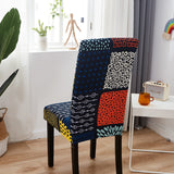 Housse extensible de chaise pas cher patchwork