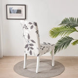 Housse pour chaise nature gris